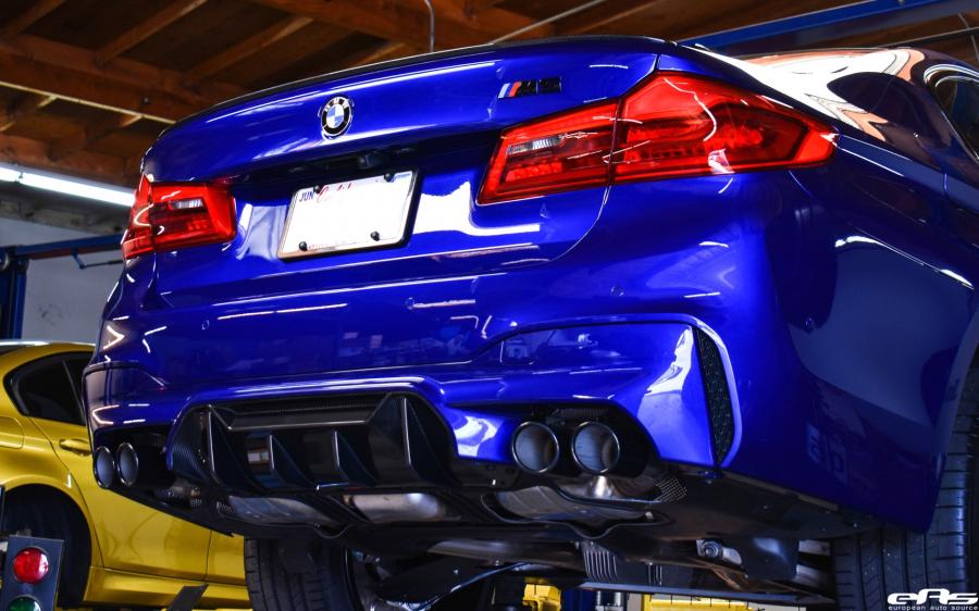 Детали создания BMW M5 Marina Bay Blue by EAS (F90) 2018 года  (фото 20 из 34)